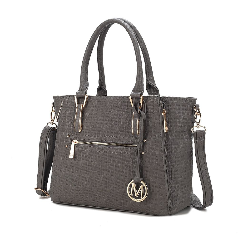 MKF Collection Cairo M Signature Satchel Handbag by Mia K