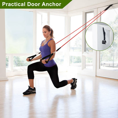 11-Piece Resistance Bands Set for Home Workout