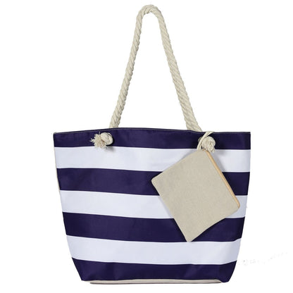 Canvas Beach Tote Bag for Women – Waterproof