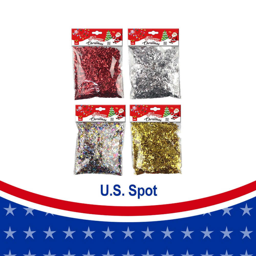 Christmas party essential: 20G mixed color glitter pack