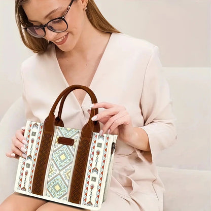 Women's Boho 3-Piece Tote Set - Lightweight & Versatile