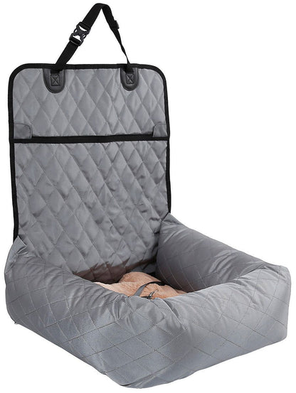 Pet Life 'Pawtrol' Dual Travel Safety Carseat & Pet Bed