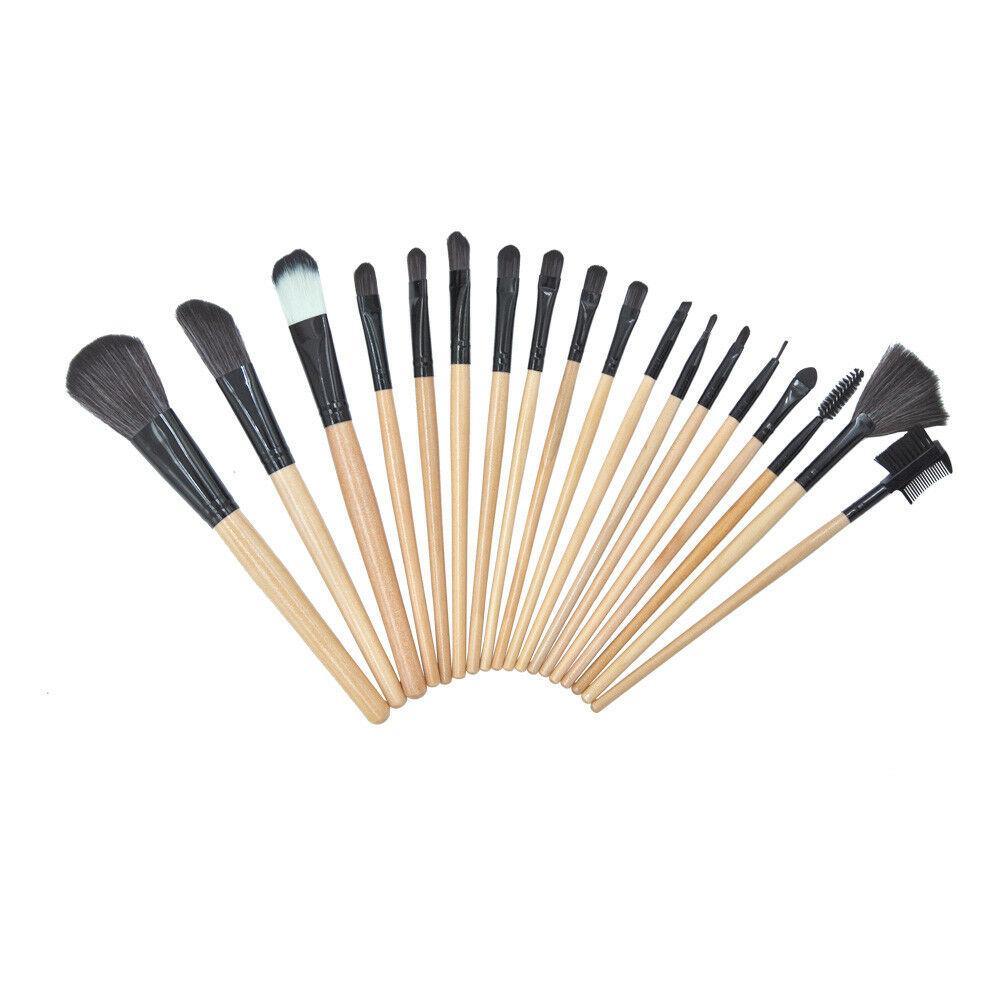 18 Pcs Makeup Brushes Set with Pouch Bag