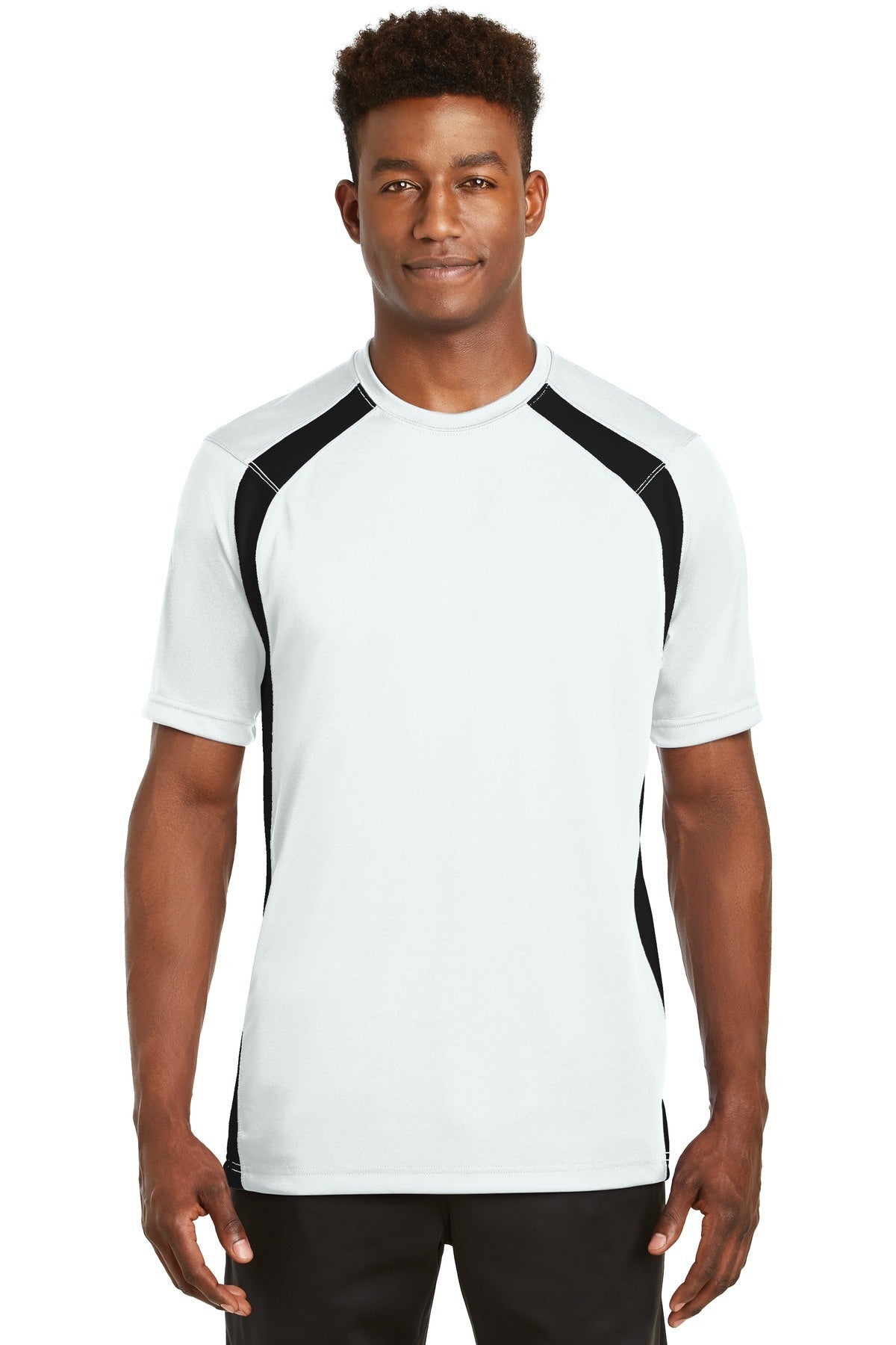 Sport-Tek Dry Zone Colorblock Crew T478