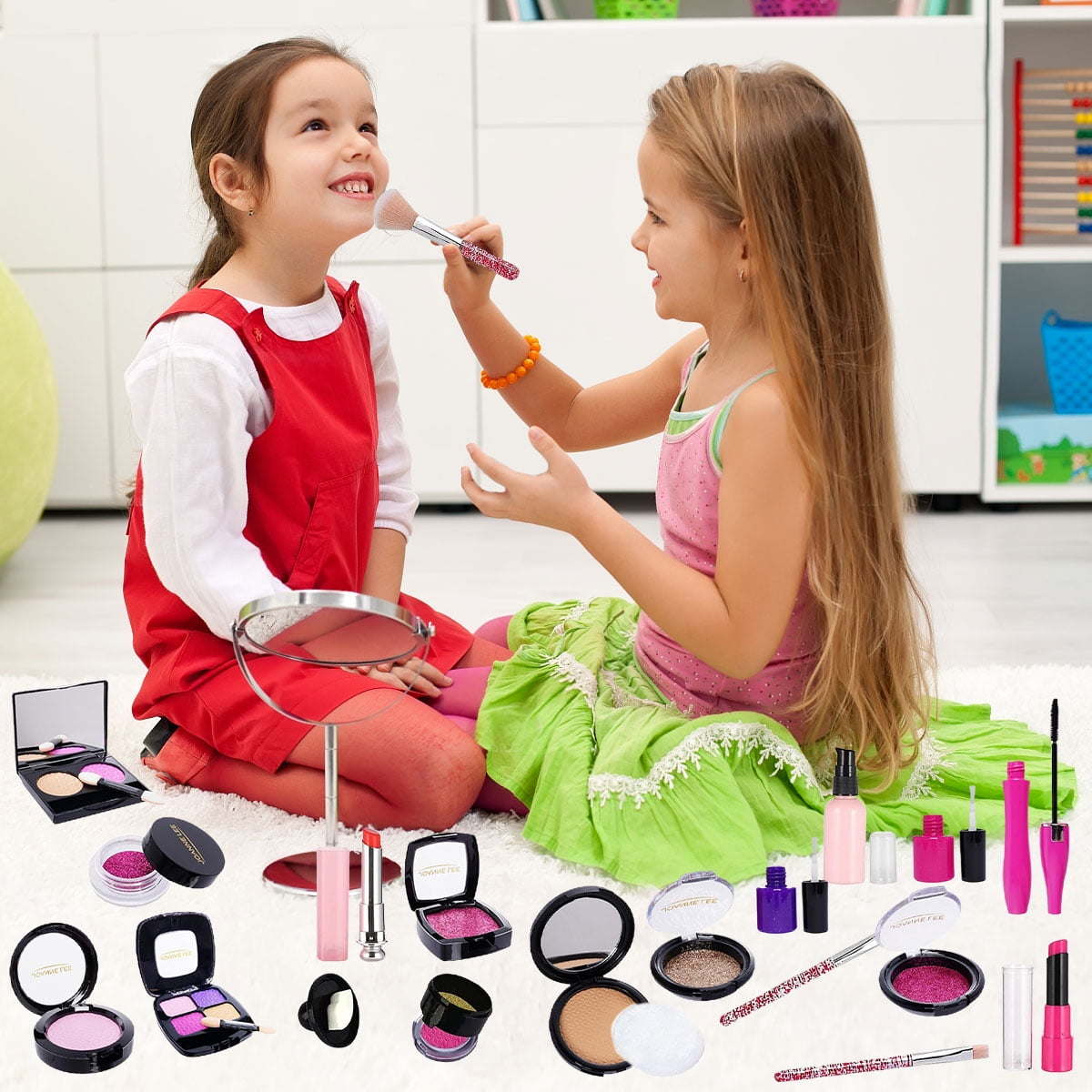 21 Pcs Pretend Makeup Kit Pretend Play Makeup Set