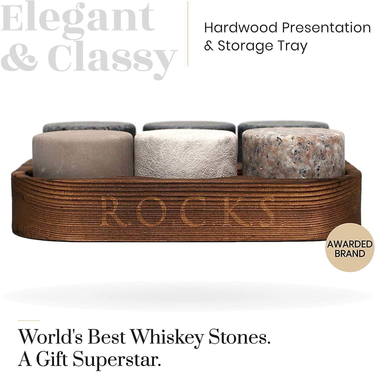 Rocks Whiskey Chilling Stones