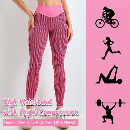 Plus Size Butt Lifting Workout Tights – High Waist Yoga Pants