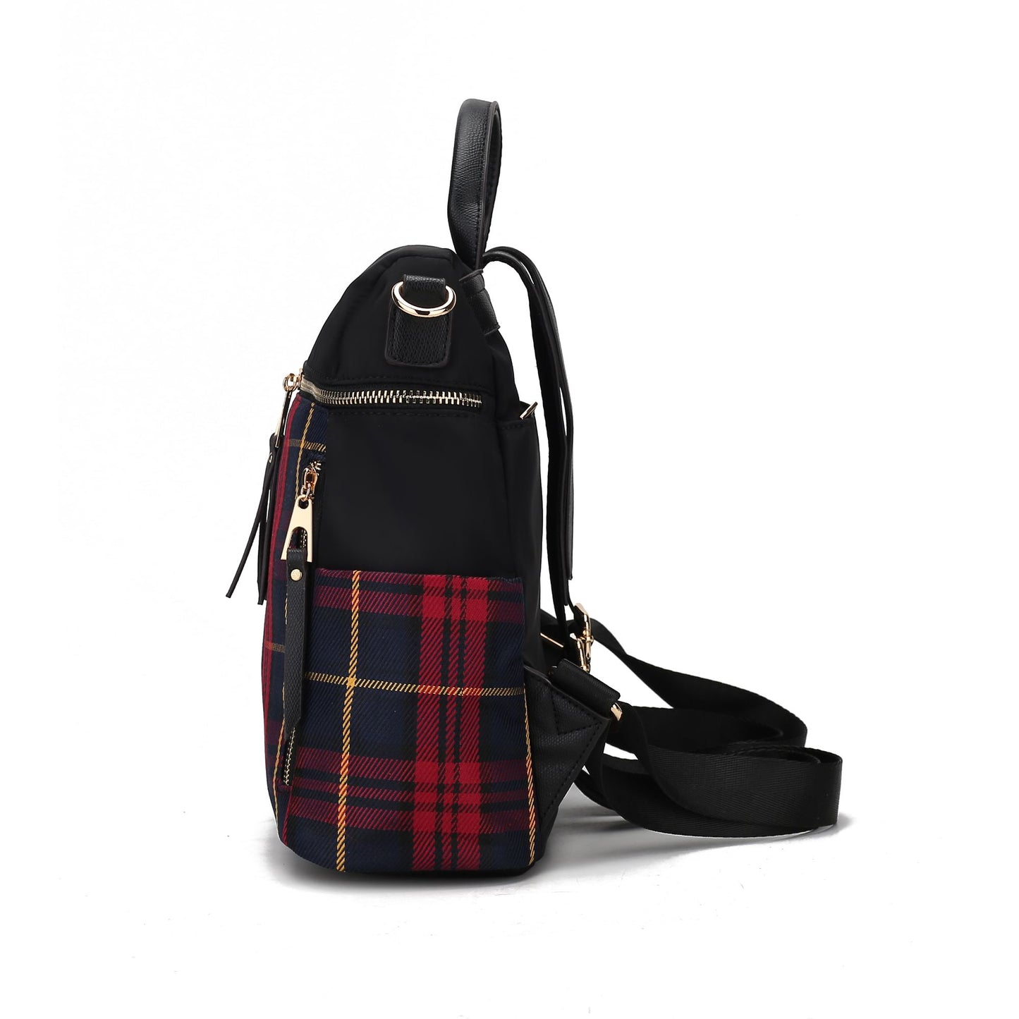 MKF Collection Nishi Plaid Backpack Women by Mia K