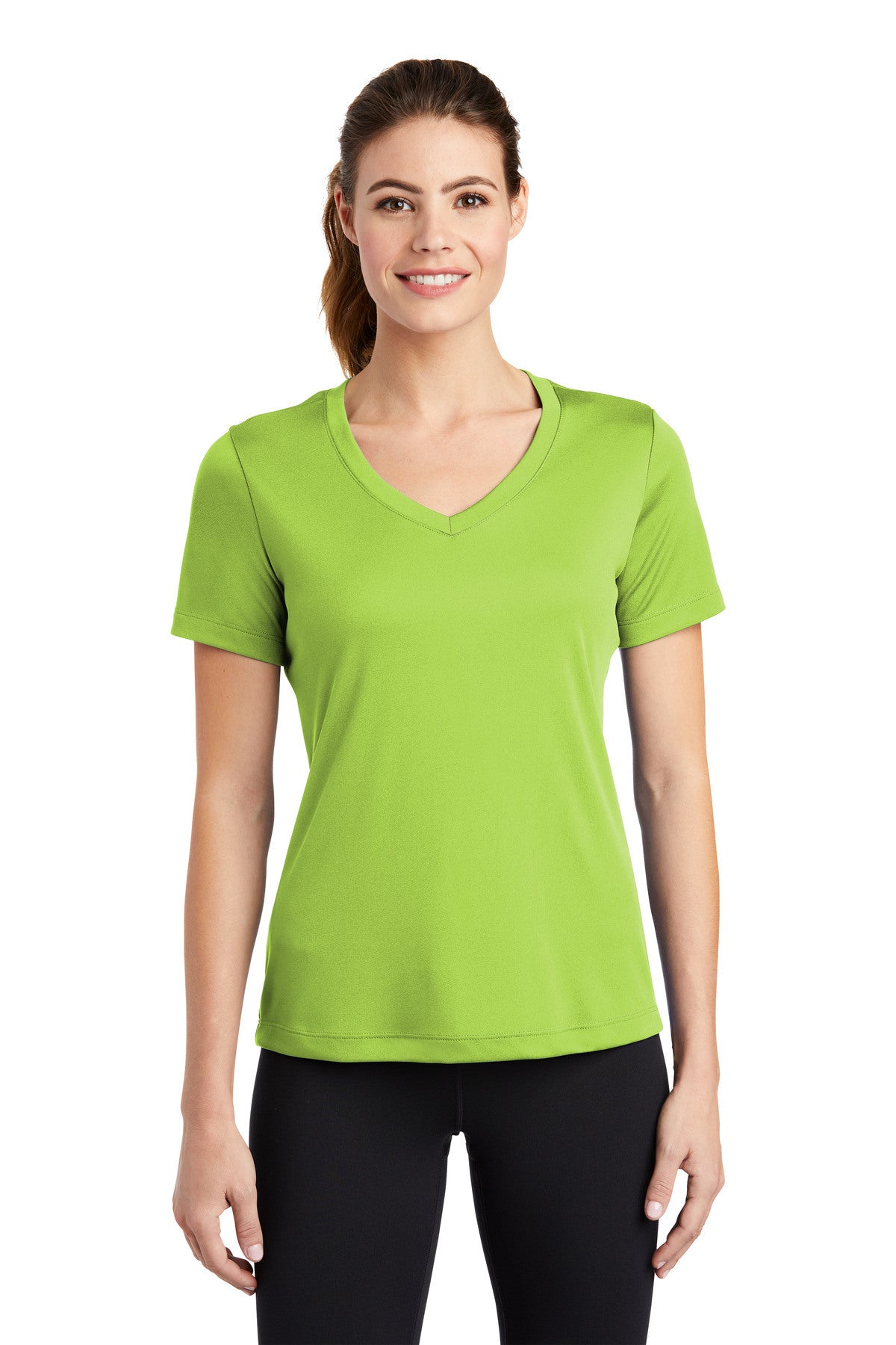 Sport-Tek Ladies PosiCharge Competitor V-Neck Tee LST353