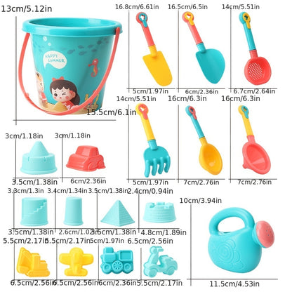 18 pcs Beach Toys Sand Toys Set For Kids