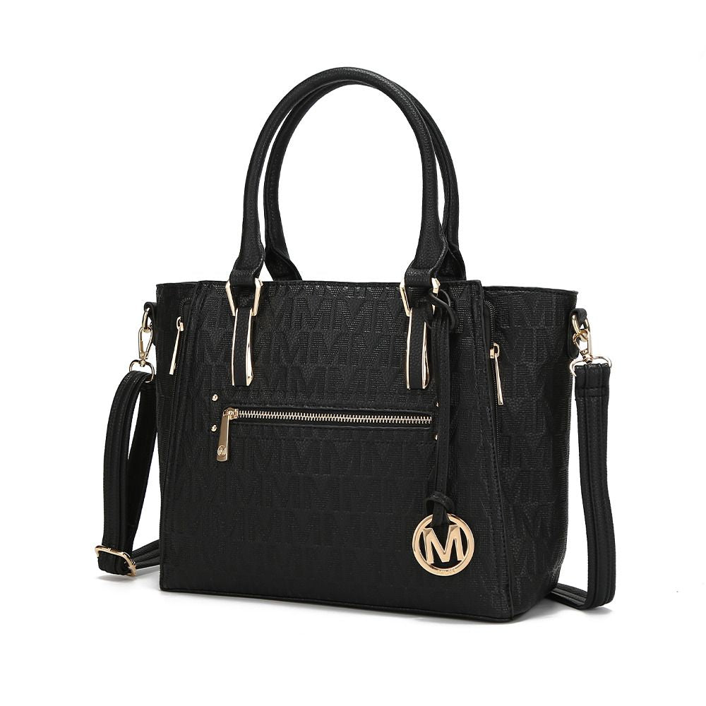 MKF Collection Cairo M Signature Satchel Handbag by Mia K