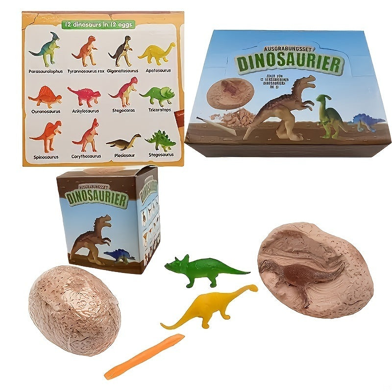 Easter Eggs Surprise Gift – Dinosaur Fossil Archaeological Dig Toy