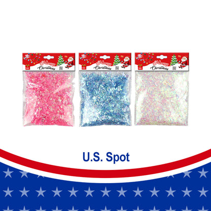 Christmas party essentials: 20G mixed three-color glitter pack