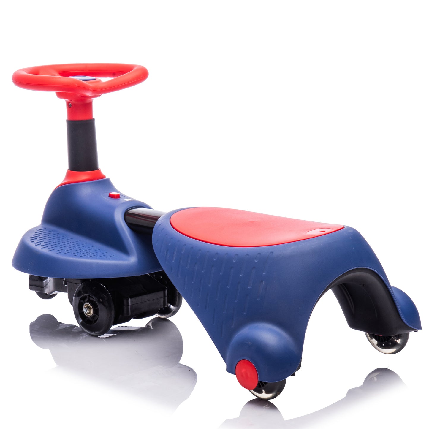 6V Kids Ride-On Electric Wiggle Car with flashing wheels