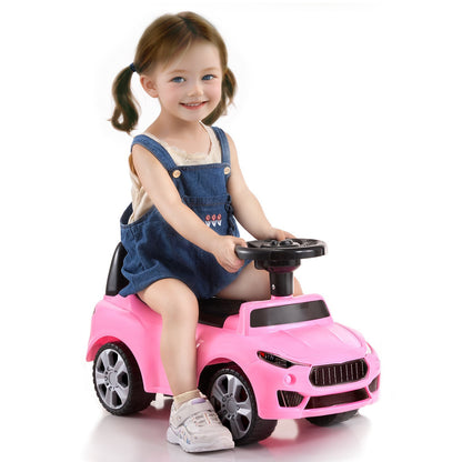 VEVOR Ride On Push Car for Toddlers Pink