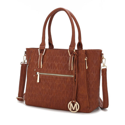 MKF Collection Cairo M Signature Satchel Handbag by Mia K