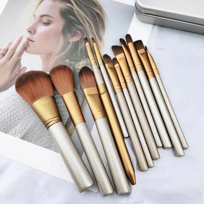 12 Pcs Professional Makeup Brushes Set