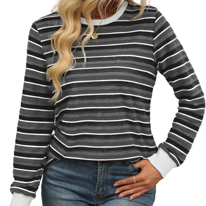 Women's long sleeved shirt autumn 2024 casual top fashion autumn clothing shirt clothes