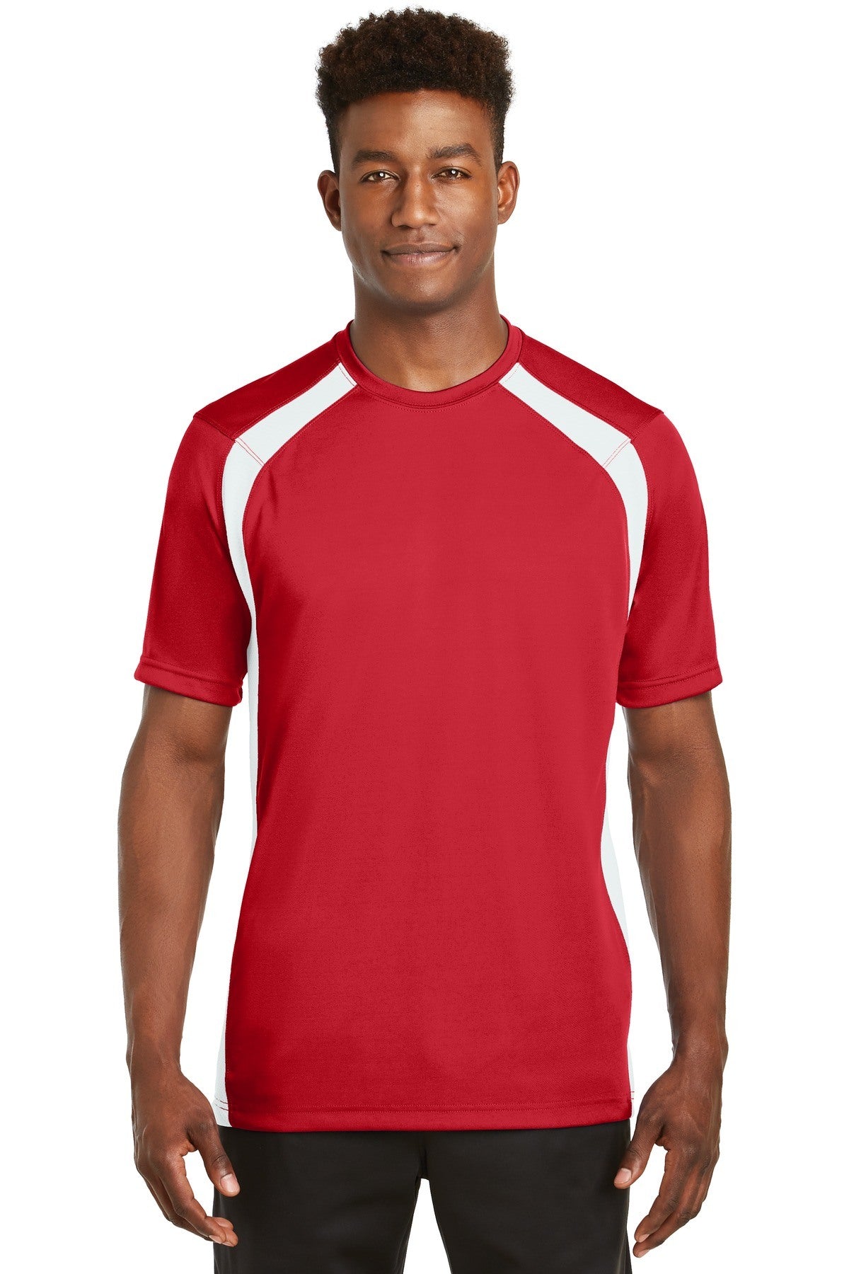 Sport-Tek Dry Zone Colorblock Crew T478