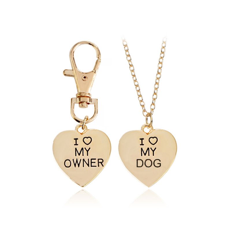 Love My Owner Dog Bone Necklace – Pet Lover Jewelry