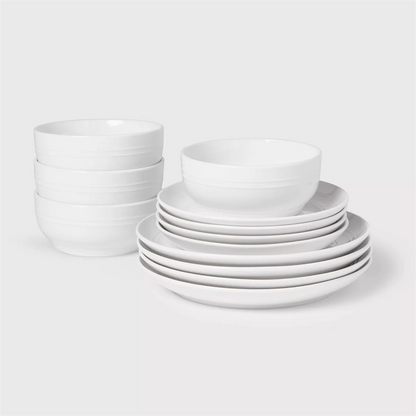 12-Piece Stoneware Westfield Dinnerware Set