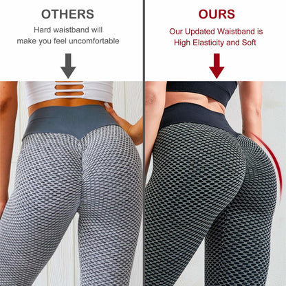 Plus Size Butt Lifting Workout Tights – High Waist Yoga Pants