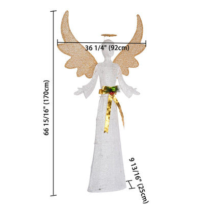 Holy 5.5ft Lighted Christmas Angel