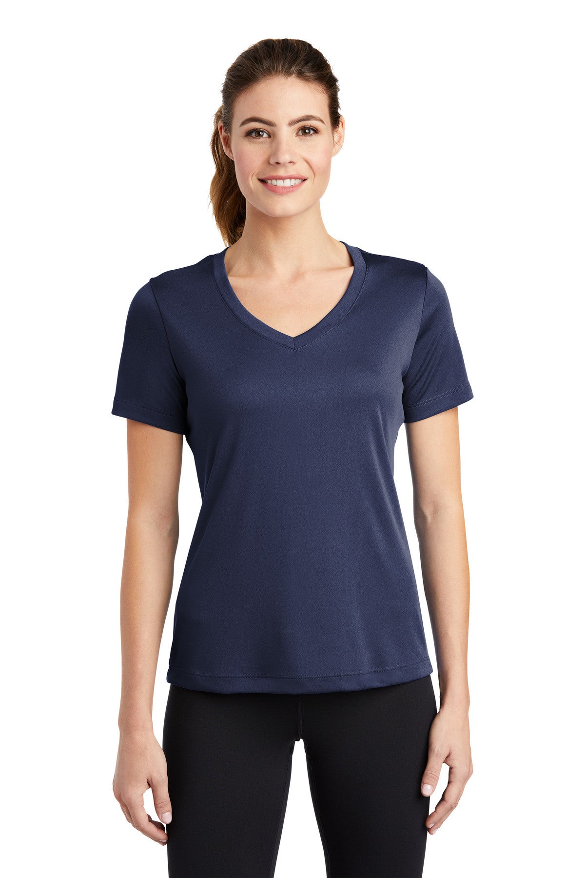 Sport-Tek Ladies PosiCharge Competitor V-Neck Tee LST353