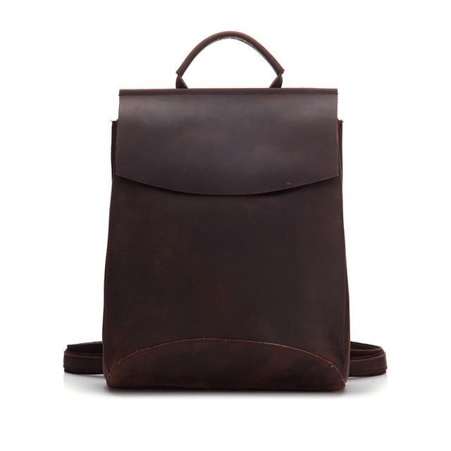 Vintage Leather Gyda Backpack – Durable & Stylish Laptop Bag