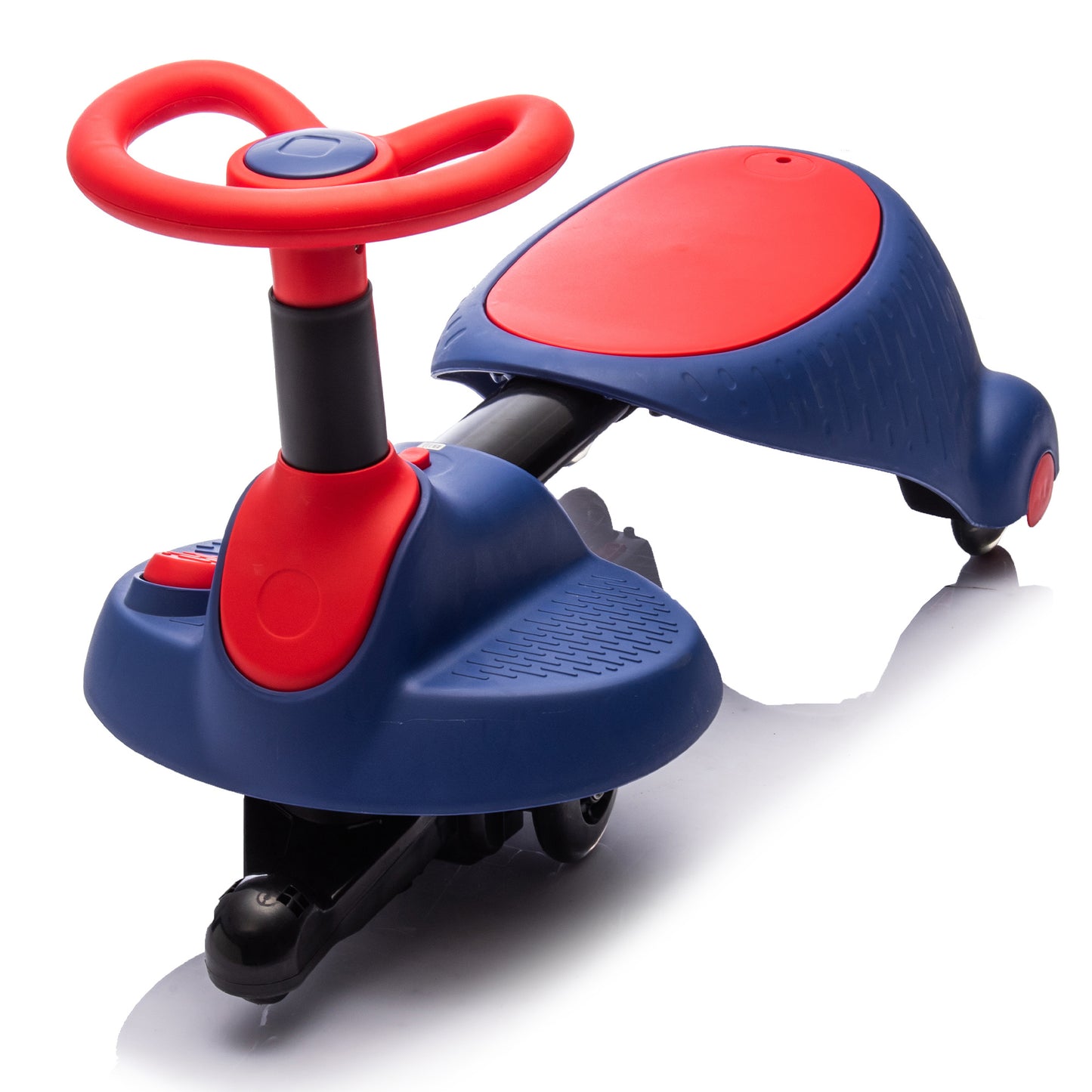 6V Kids Ride-On Electric Wiggle Car with flashing wheels