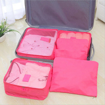 9 Pcs Clothes Storage Bags – Water-Resistant Travel Luggage Organizer