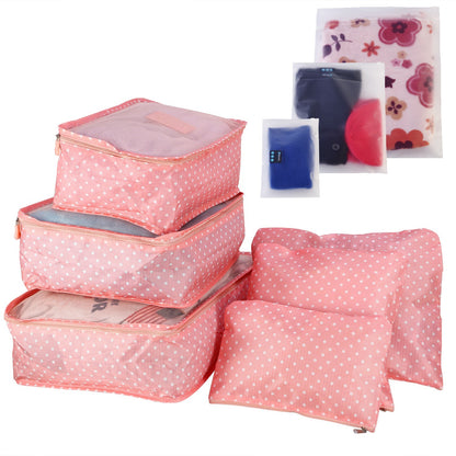 9 Pcs Clothes Storage Bags – Water-Resistant Travel Luggage Organizer