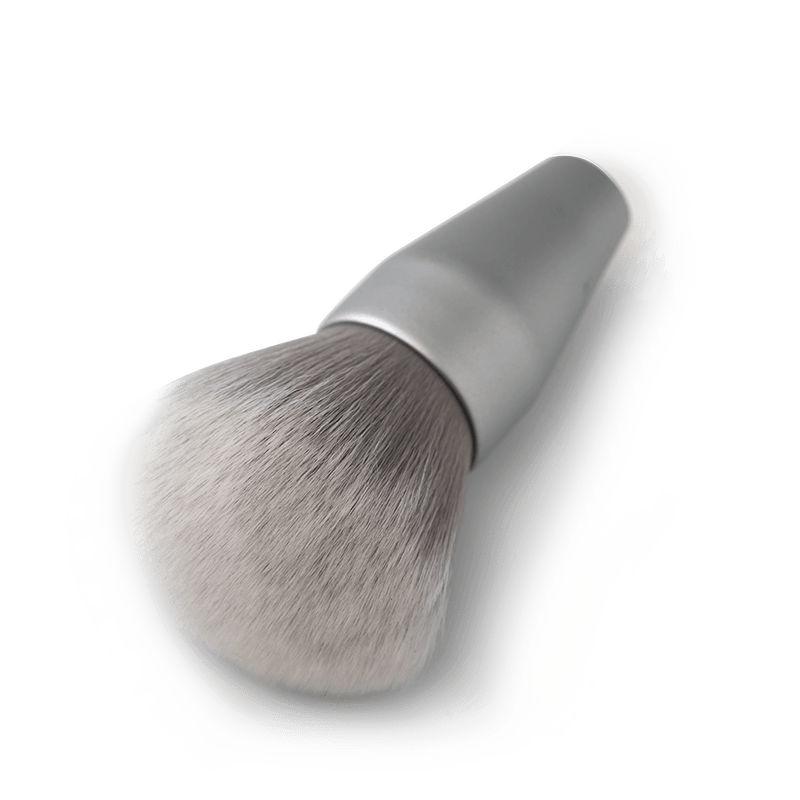 2-in-1 Makeup Dual Brush | Compact & Travel-Friendly